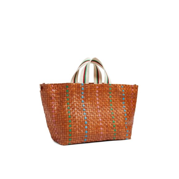 B-17. Clare V Natural Bateau Tote - Picture 1 of 2